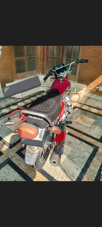 Honda CG 125 - 2017 Model | File Missing - Registration Copy Available