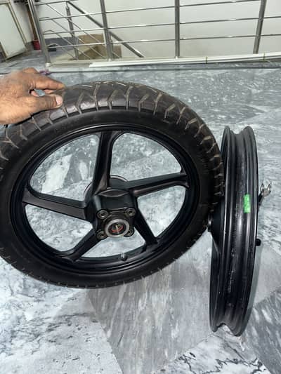 Honda CG 125 Alloy Rims for Sale – Brand New Condition