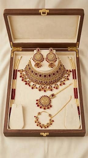 Kundan bridal set