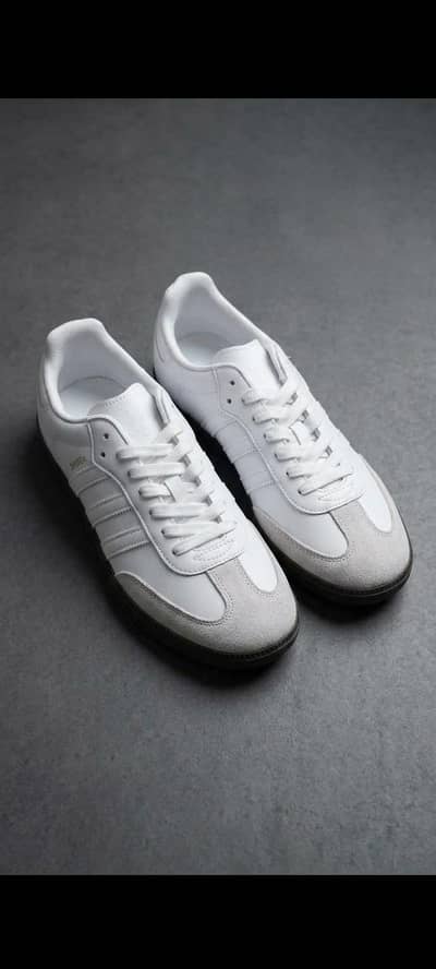 Adidas Samba OG White (Dark Sole) –  New condition