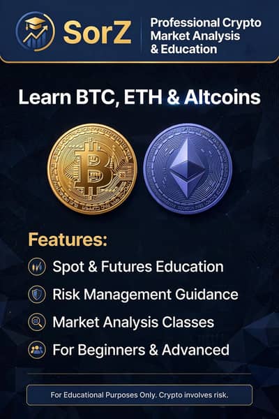 professional crypto market analysis or education -SorZ(BTC-ETH)