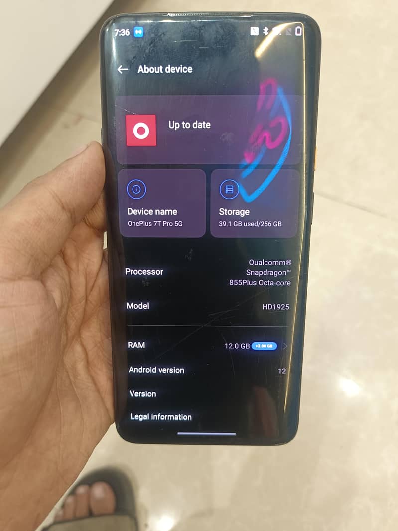 One Plus 7T Pro 9