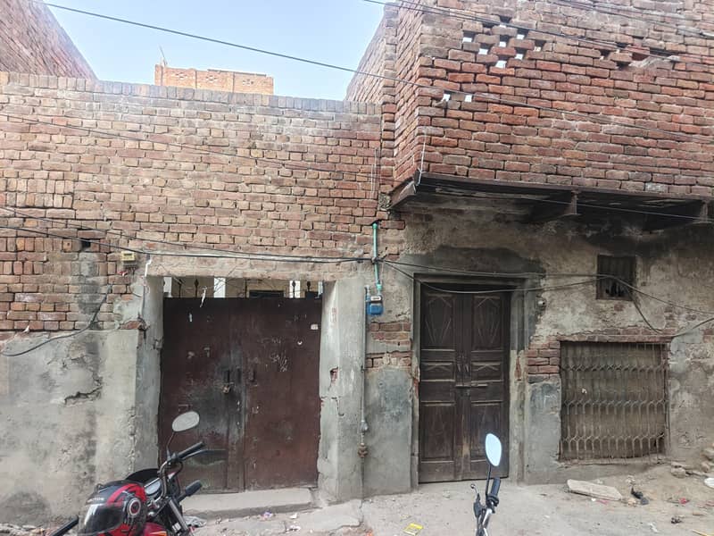 پانچ مرلہ گھر ملبہ ٹایپ۔ مظفر کالونی گلی نمبر 29 0