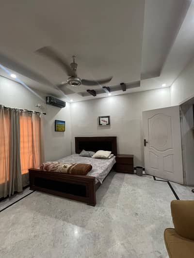 Fully furnished room available for rent location E11-2 Islamabad