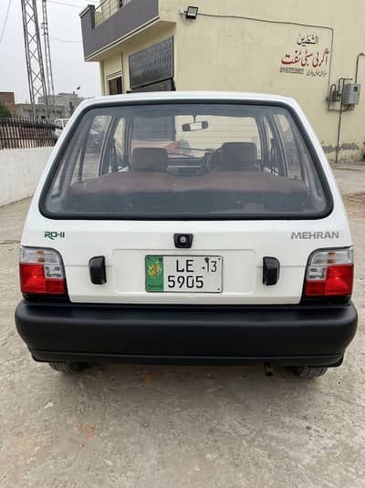Suzuki Mehran VX 2013 total genuine