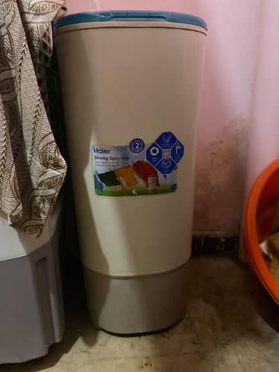 only 1 month used haier 6kg spinner