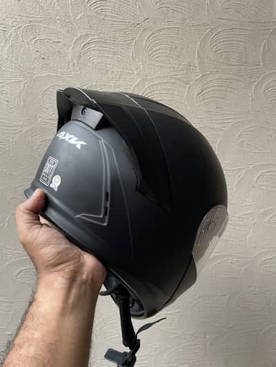 AXK Modular Dual Visor Flip-up Sporty Helmet Imported