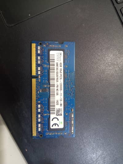Original SK Hynix 4GB DDR3L Laptop RAM 1600MHz (PC3L-12800S)