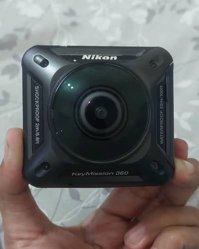 Nikon KeyMission 360 4K Action Camera - Waterproof & Shockproof