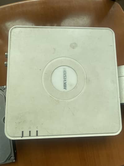 Hikvision CCTV camera and 500 gb hard disk