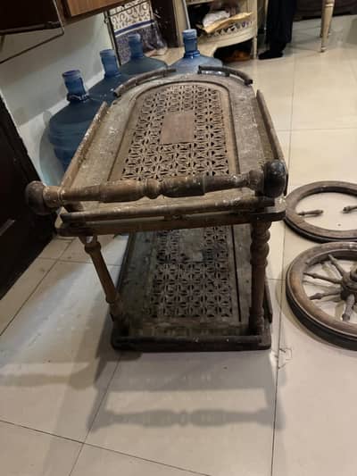 Wooden Tea trolley