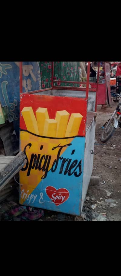 Fries stall karigar