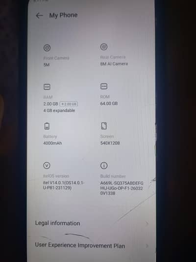 Itel A50C