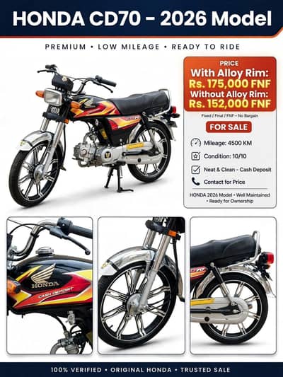 Honda CD70 2026