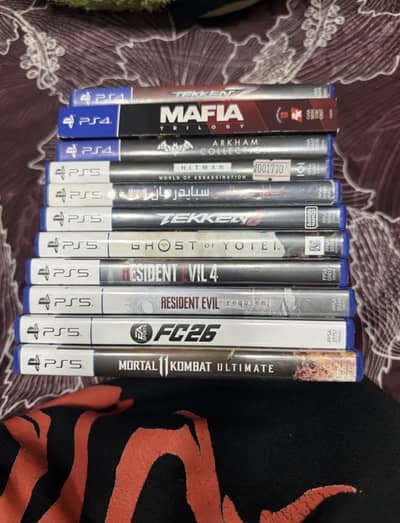 Ps5 and ps4 games