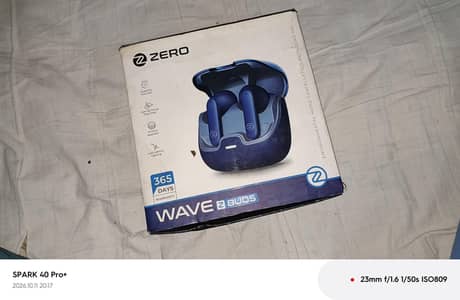 zero wave z buds -  open box just 3800