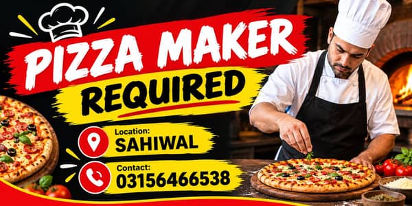 Expert Pizza Maker required