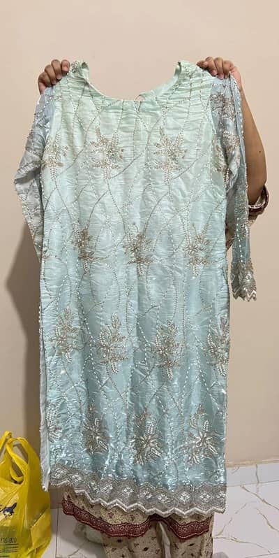 Boutique Dress - Embroidered 3-Piece Suit