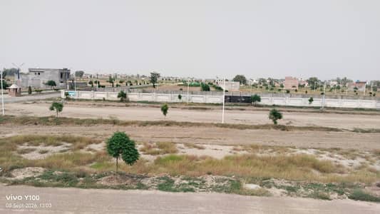 8 Marla Plot For Sale Zam Zam City Near Bismillah Scheme Lahore