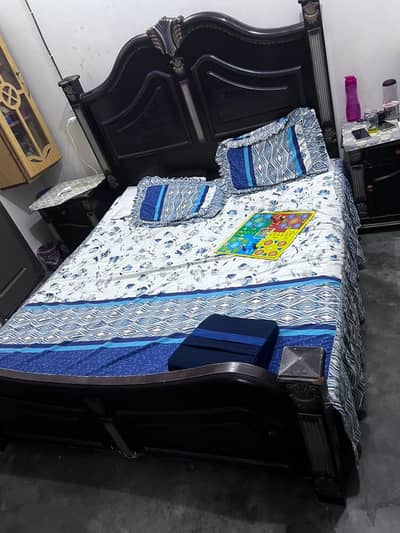 Bed, Dressing, Showcase