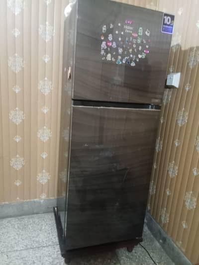 Haier refrigerator model 438epc in good condition