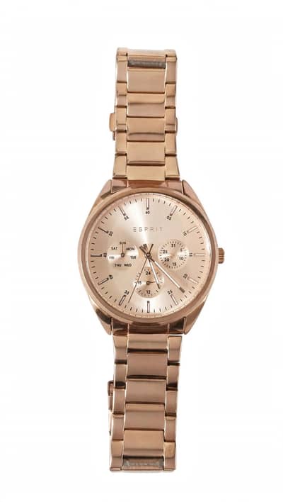 Esprit original rose gold ladies watch _ sohan islamabad