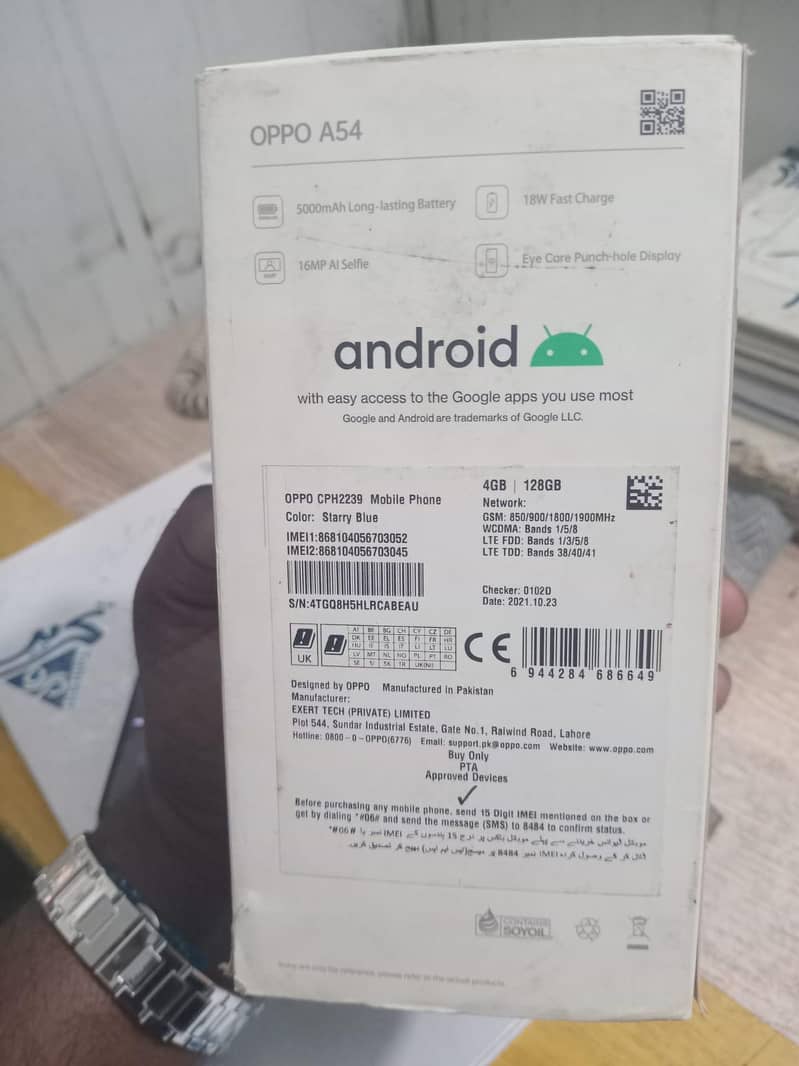 OPPO A54 3