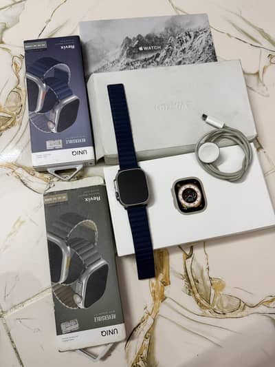Apple watch ultra 49mm titanium