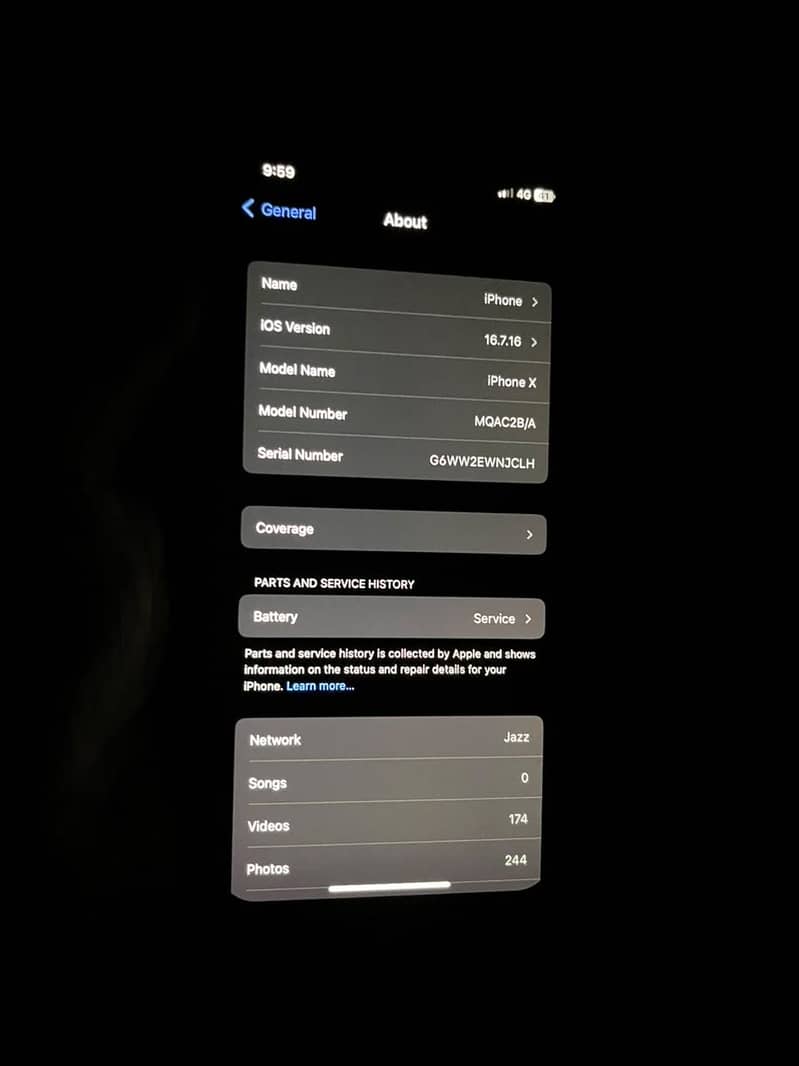 Apple iPhone X 5