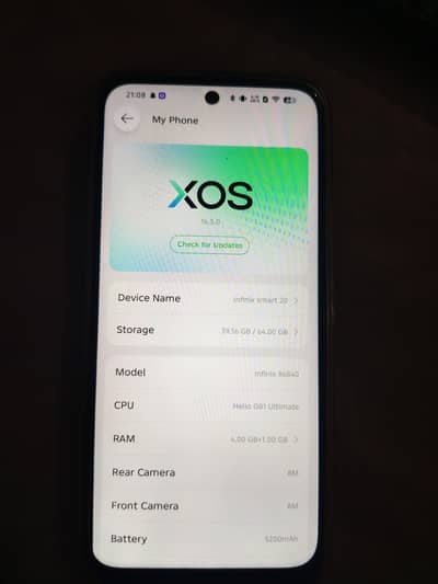 Infinix smart 20