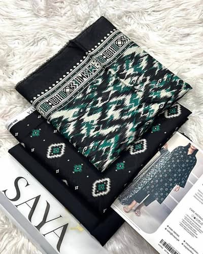 Saya 3 piece Lawn