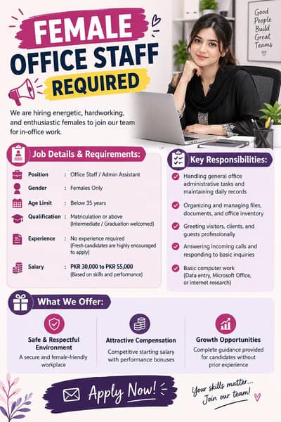 Job for only female