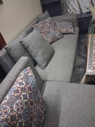 L shaped sofa