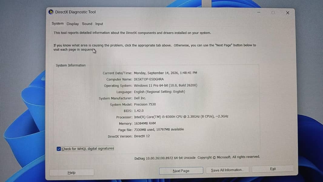 Dell Precision 7530 1