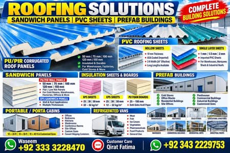 PU/PIR Sandwich Panels | Cold Stores & Prefab Construction