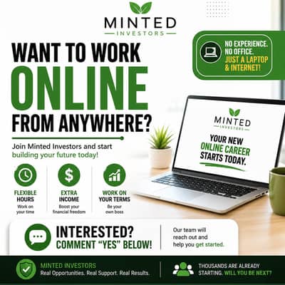 Start Your Online Income Journey With Minted Investors