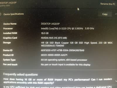 Intel i3 3Gen Motherboard With Nvidia NVS 315 Graphics card