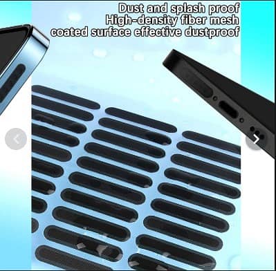 Mobile Dust Proof Stickers – 10 Pieces (Speaker & Charging Port)