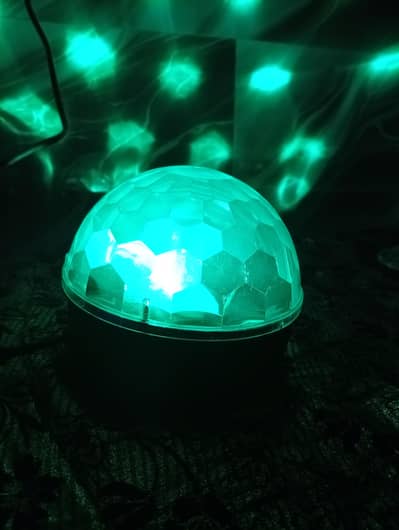 Disco Ball 6 RGB LED Light DJ & party Light