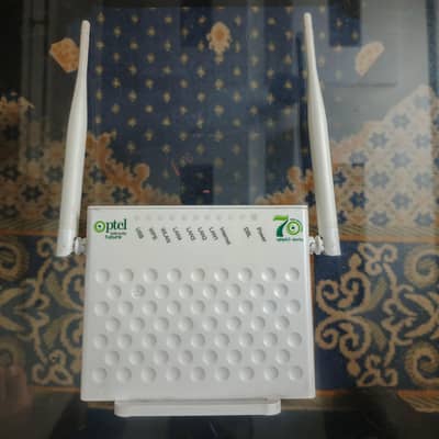 PTCL internet router with box and Smart tv with box