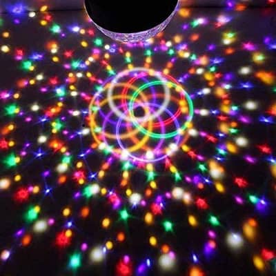 Disco Ball 6 RGB LED Light