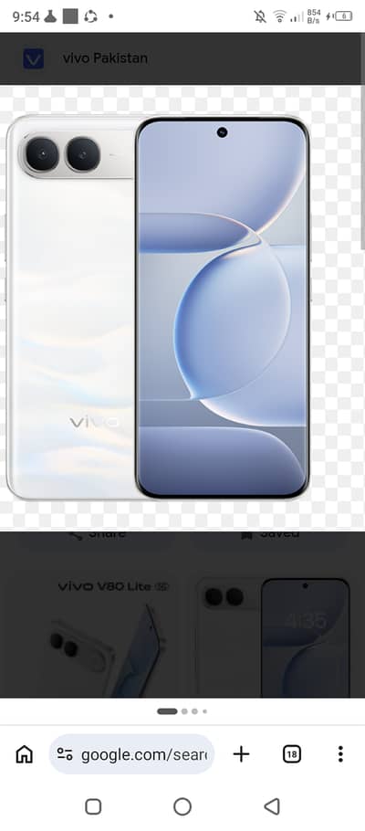 Vivo V80 Lite 5G 256gb just box open one day used