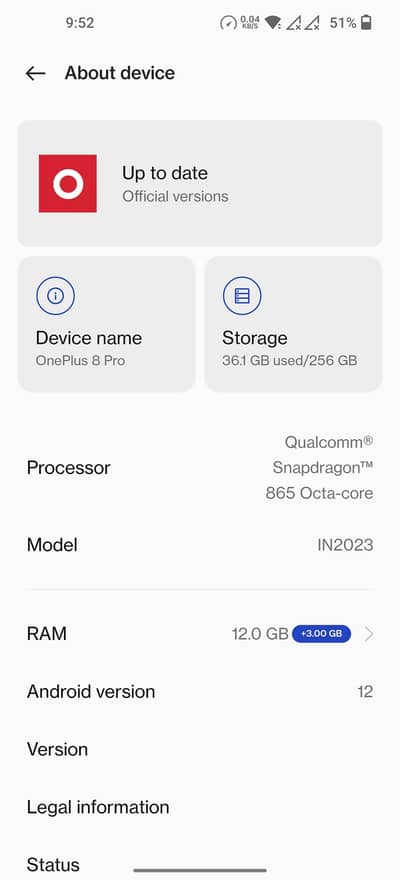 One Plus Other Model 8 pro