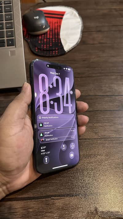 Apple iPhone 15 Pro Max JV 256 GB 87 Health 10/10