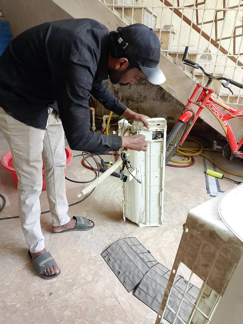 SPLIT UNIT REPEARING SERVICE         PERFECT WORK 9