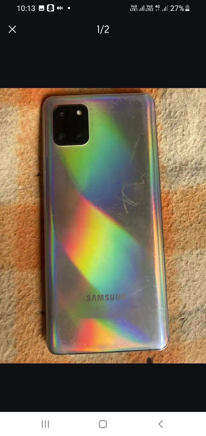 Samsung Mobile Note10 Lite 1