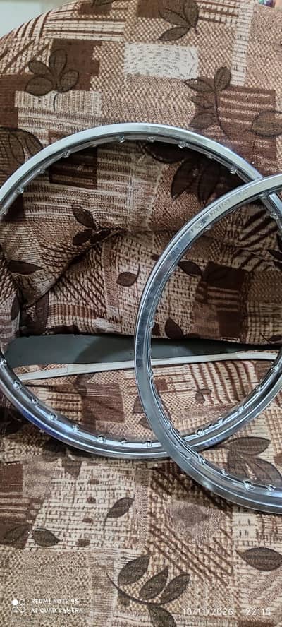 LDA Rims Size  17×1.60 Honda 125