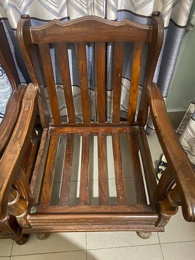 solid wood sofa available for sale