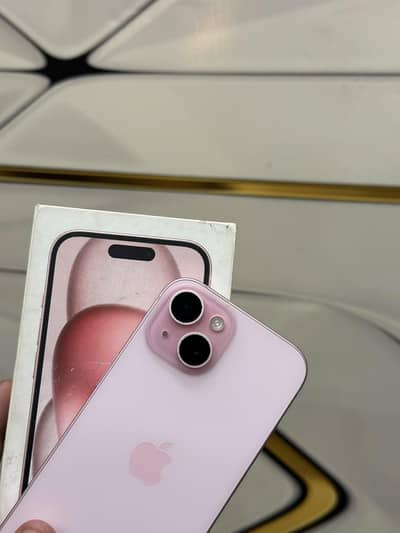 Apple iPhone 15 256gb JV totally genien with box