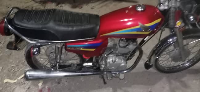 HONDA CG125 KARACHI NUMBER